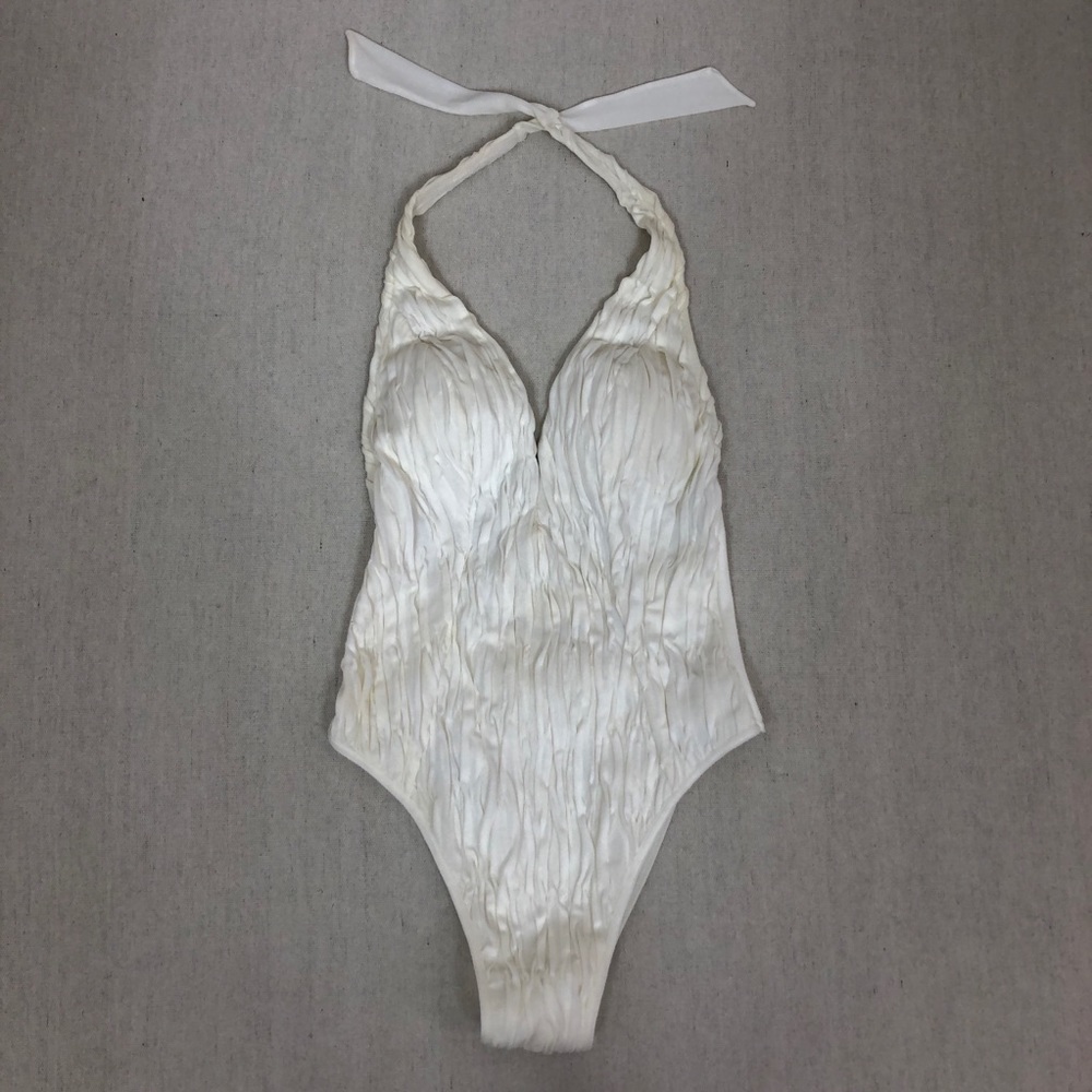 La Perla White Bathing Suit